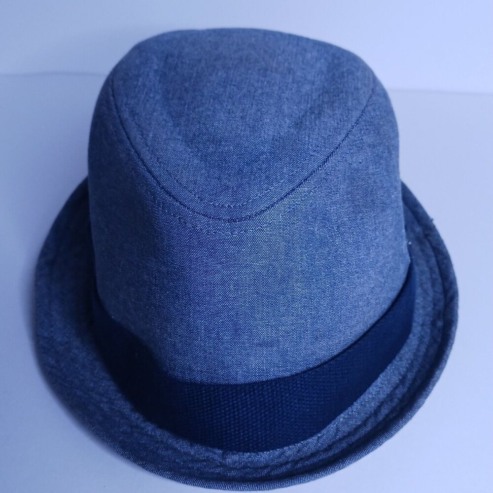 Kooringal Gray Fedora 100% Cotton Hat Men's 59cm One Size Fits Most